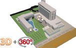 Hotel 3D + 360º
