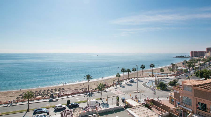 View from balmoral hotel benalmadena costa