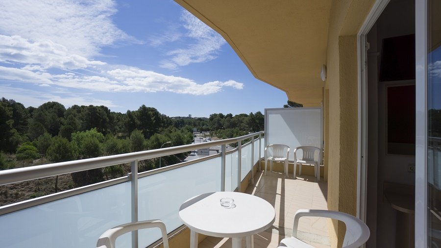 Aussicht Verbundenzimmer Hotel Calypso