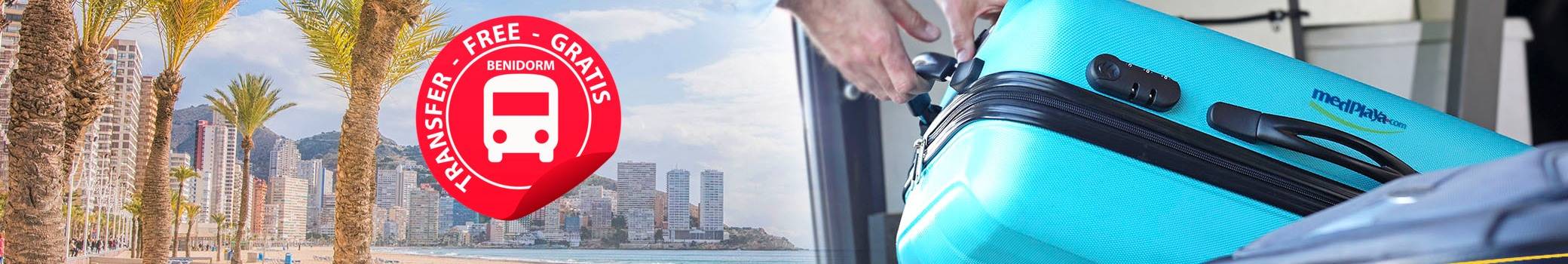 Kostenlose Transfers - Hotels in Benidorm